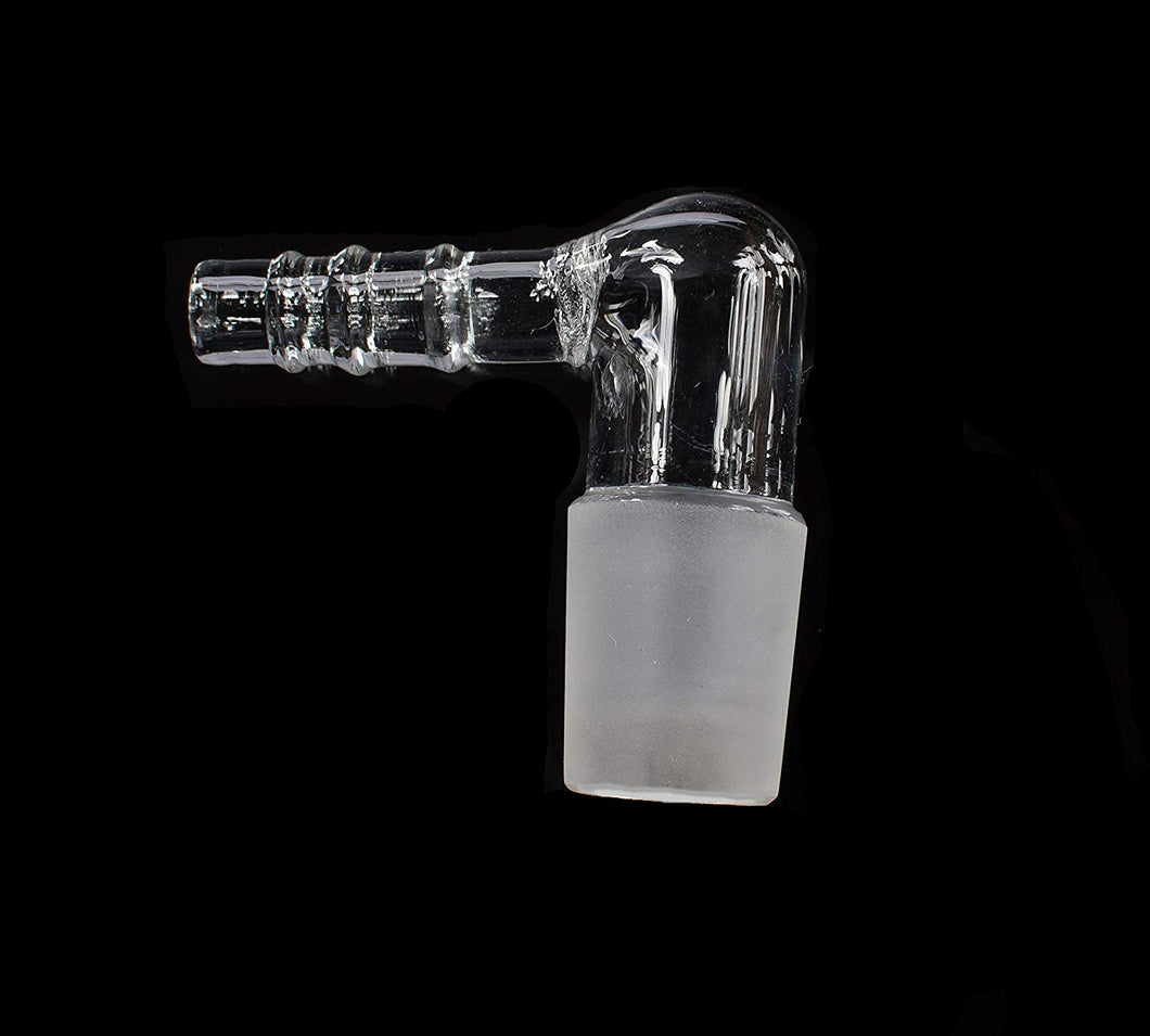 Chem-Si Glass Elbow Adapter 18mm Male Frosted Glass